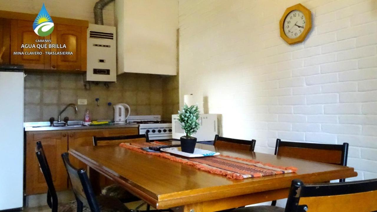 Cabanas Agua Que Brilla Mina Clavero Exterior foto